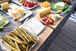 A GARDEN WEDDING RECEPTION